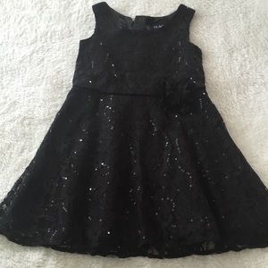 Black, Lace, and Sequins
